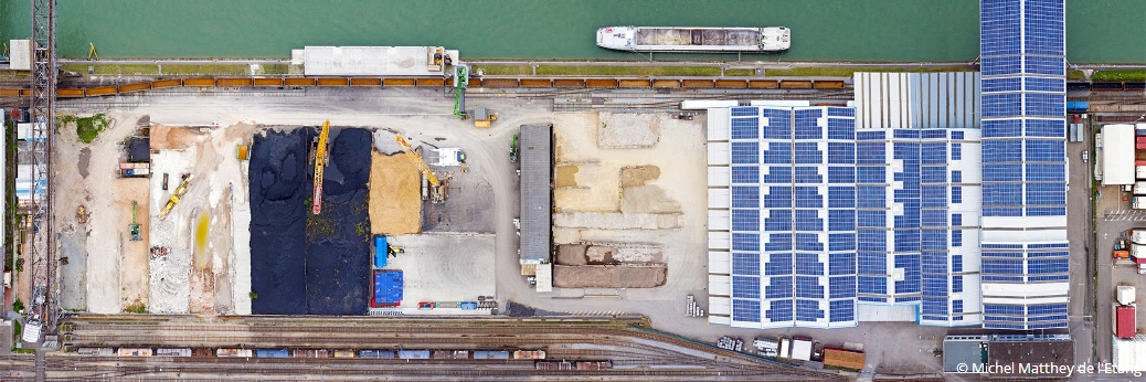 Drohnenfotografie in der Logistikbranche